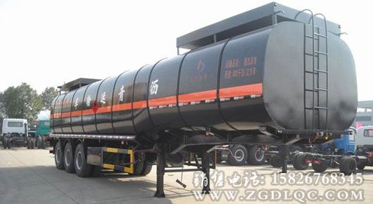 瀝青保溫運(yùn)輸半掛車