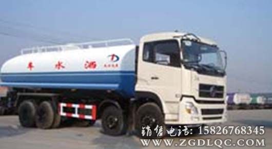 東風天龍前四后八灑水車 東風天龍前四后八灑水車